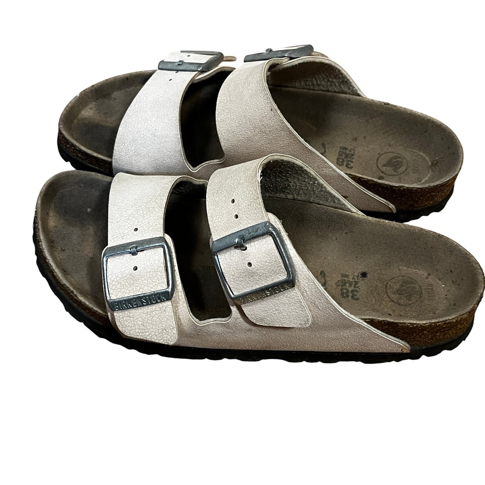 Birkenstock Arizona Pastel Pink Birko-Flor Sandals 38